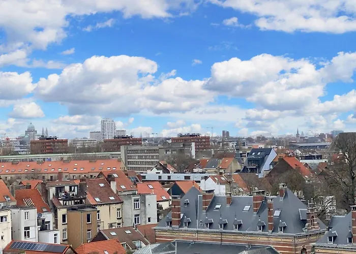 Modern Apartment In Cureghem Anderlecht 134 M² + Terrace